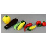 Glass Vegetables 8pc
