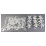 Ornaments 3D Snowflakes 35pc