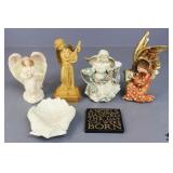 Angel Figurines & Decor 6pc