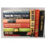 Books- Various - Michener, Grisham 10pc