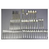 Oneida Silver Plate Flatware 60pc