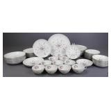 Harmony House "Rosebud" China Set 51pc