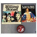 The Rolling Stones Books/Coaster Set 3pc