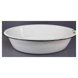 Vintage Enamel Wash Basin