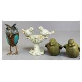 Decor- Bird Themed 4pc