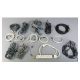 Monster Cables & Power Strip 12pc