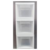 Sterilite Stackable Drawers 3pc