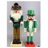 Nutcrackers including "Golfer" 2pc
