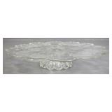 Glass Pedestal Cake Plate