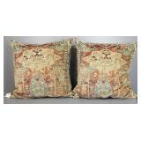 Accent Pillows w/Pottery Barn Pillow Covers 2pc
