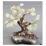 Decorative Tree on Amethyst