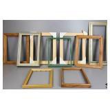 Frames W/No Glass or Backing 9pc