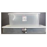 Sterilite Plastic Containers 2pc