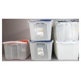 Storage Bins- 12 & 15 Gallon 5pc