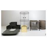 Storage & Bathroom Accessories 8pc