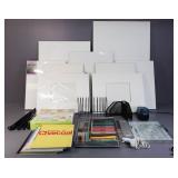 Artist Supplies: Canvases/Easel & more 20+