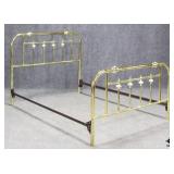 Full Size Brass Bed