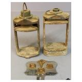 Vintage Dental Presses & DDS Plaque 3pc