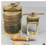 Vintage Dental Presses 2pc