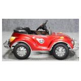VW Red Beetle Junior Sportster Metal Pedal Car