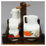 Schmidt Porcelain Condiment Tray