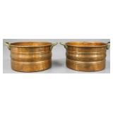 Pair of Copper Pots
