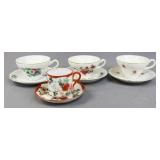 Assorted Cup & Saucer Sets 5pc