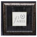Kirklands Framed Paris Tile