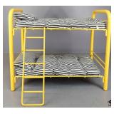 American Girl Doll Bunk Beds w/Bedding