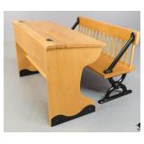 American Girl Addy School Desk & Bench 2pc