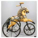 Wood & Metal Horse Design Toy