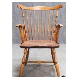 Conan T. Ball Wood Arm Chair