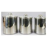 Metal Canisters 3pc