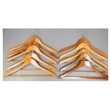 Wood Hangers 10pc