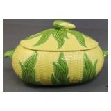 Ceramic "Corn" Covered Dish