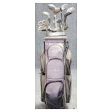 Assorted Golf Clubs w/ Bag
