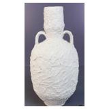 Painted Rough Pottery Vase