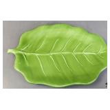 Nature Ceramic Hand Crafted Leaf Platter