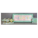 Pictures & Decor 4pc