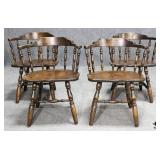4pc Wood Dining Chairs