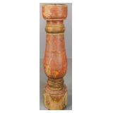 Rustic Wood Candle Holder