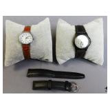 Timex Watches/Band: Women & Mens 3pc