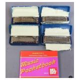 Johnson Harmonicas w/Music Book 5pc