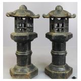 Rustic Cast Iron Decor 2pc