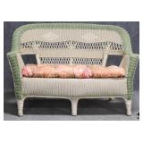 Wicker Bench