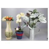 Artificial Arrangements in Decorative Containers