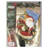 Plaid Bucilla Felt Stocking Kit - NIP