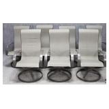 7pc Swivel Rocking Patio Chairs