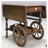 Drop Leaf Tea Cart