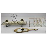 Accessories including Vintage Hand Held Mirror